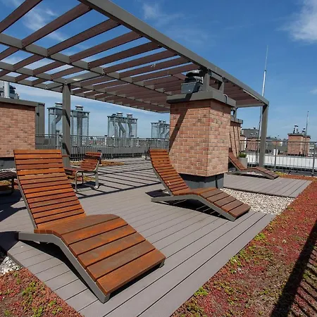 Gdansk, Dlugie Ogrody 18 - Rooftop Terrace, Parking Lägenhet