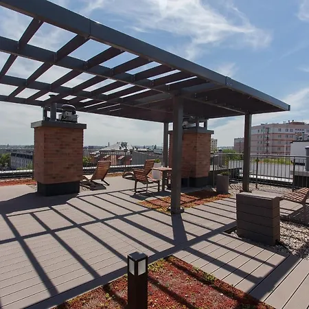 Gdansk, Dlugie Ogrody 18 - Rooftop Terrace, Parking Lägenhet *