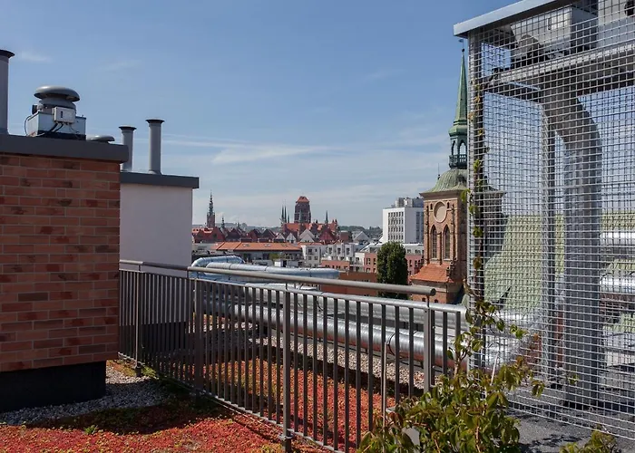 Lägenhet Gdansk, Dlugie Ogrody 18 - Rooftop Terrace, Parking