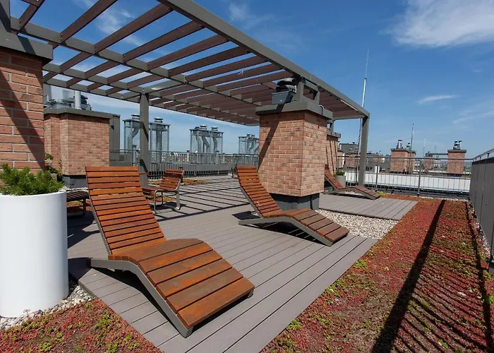 Gdansk, Dlugie Ogrody 18 - Rooftop Terrace, Parking Lägenhet